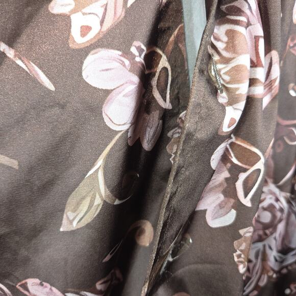 Suslo Couture Mens Shirt 2XL Red Silky Big & Tall Casual Party Event NWT - Picture 9 of 13